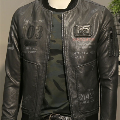 市场上装-皮衣-靓仔皮衣