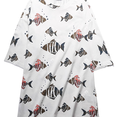 市场上装-T恤-休闲T恤