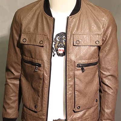 市场上装-皮衣-靓仔皮衣