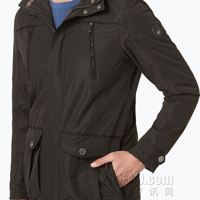 市场上装-大衣-商务中长外套