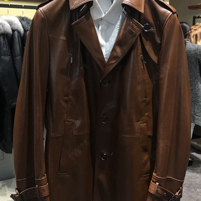 市场上装-皮衣-商务皮衣