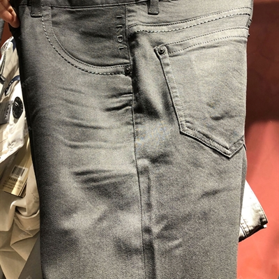 商场品牌-男裤-商务牛仔裤（实拍）