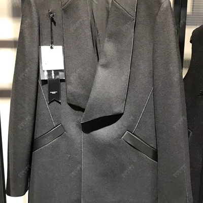 市场上装-大衣-商务中长外套【实拍】