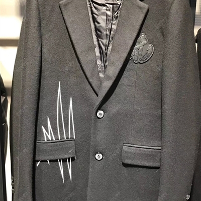 市场上装-大衣-商务中长外套【实拍】