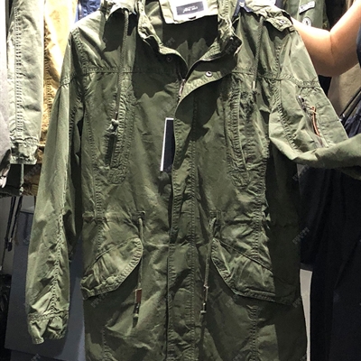 市场上装-中长外套-靓仔水洗外套【实拍】