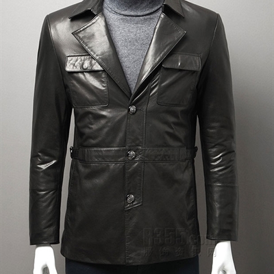 市场上装-皮衣-商务皮衣