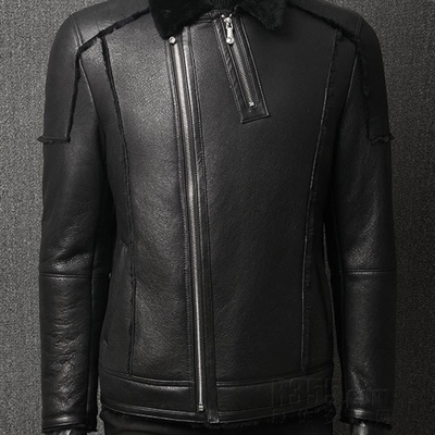 市场上装-皮衣-商务皮衣