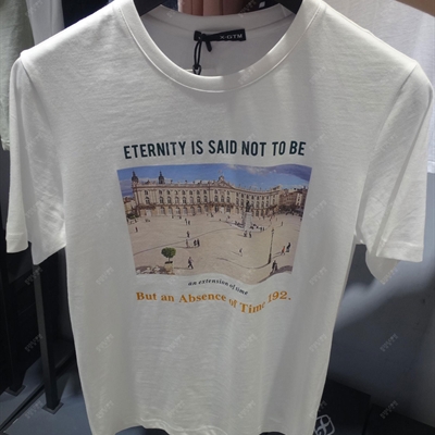 市场上装-T恤-商务时尚T恤【实拍】