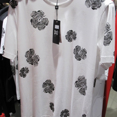 市场上装-T恤-商务时尚T恤【实拍】