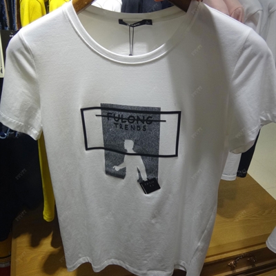 市场上装-T恤-商务时尚T恤【实拍】