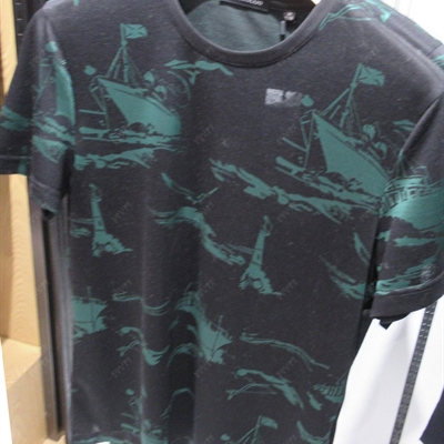 市场上装-T恤-商务时尚T恤【实拍】