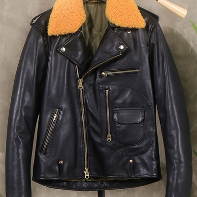 市场上装-皮衣-商务皮衣
