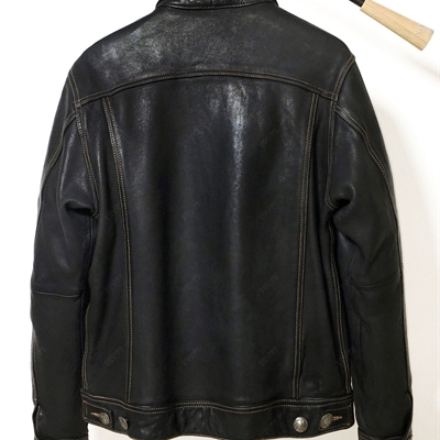 市场上装-皮衣-商务皮衣