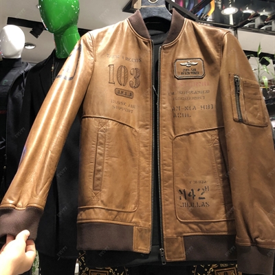 市场上装-皮衣-商务皮衣【实拍】