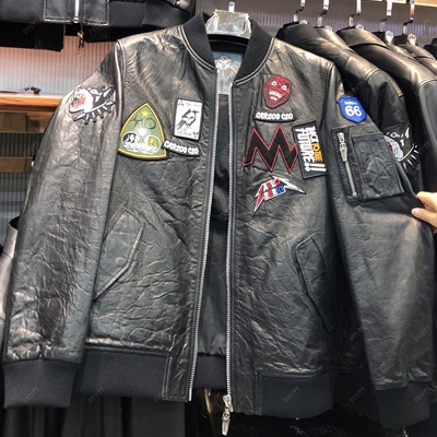 市场上装-皮衣-靓仔皮衣【实拍】