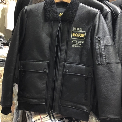 市场上装-皮衣-靓仔皮衣【实拍】