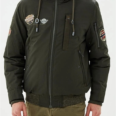 市场上装-棉衣/羽绒服-商务棉服