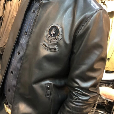 市场上装-皮衣-商务皮衣