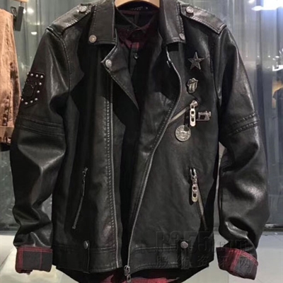 市场上装-皮衣-靓仔皮衣