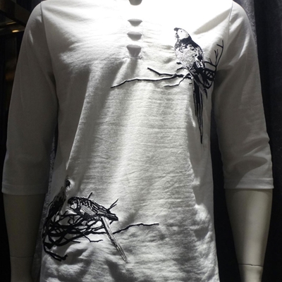 市场上装-T恤-商务T恤【实拍】