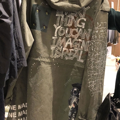 市场上装-中长外套-休闲中长外套【实拍】