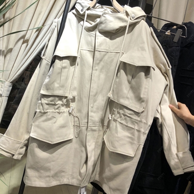 市场上装-中长外套-休闲中长外套【实拍】