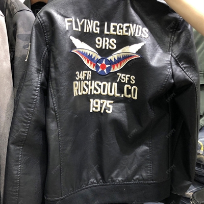 市场上装-皮衣-靓仔皮衣【实拍】