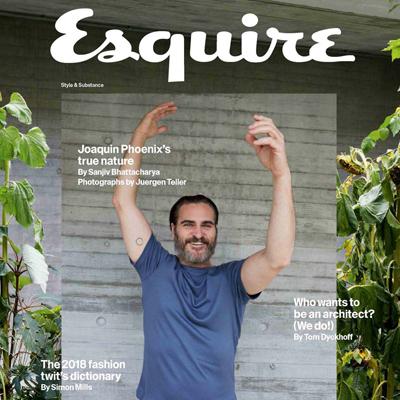 2018年3月英国《Esquire》男装系列款式期刊