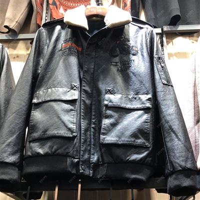 市场上装-皮衣-靓仔皮衣【实拍】