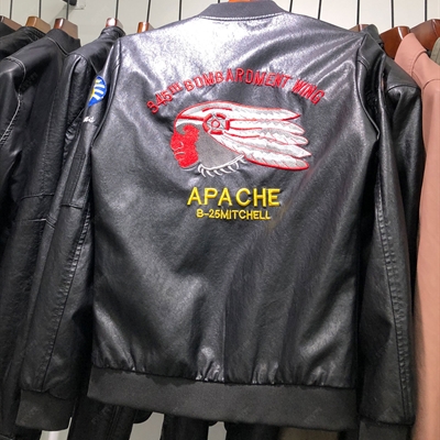 市场上装-皮衣-休闲皮衣【实拍】