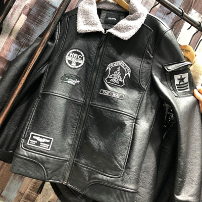 市场上装-皮衣-休闲皮衣【实拍】