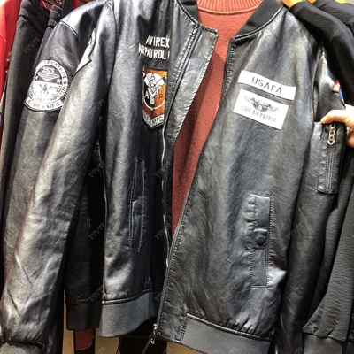 市场上装-皮衣-靓仔皮衣 【实拍】