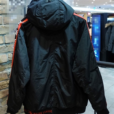 运动品牌-外套-【实拍】男运动棒球服