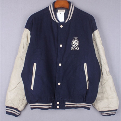 运动品牌-外套-男运动棒球服
