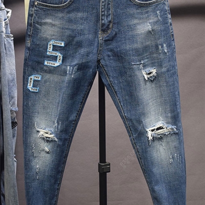市场男裤-牛仔-时尚牛仔裤