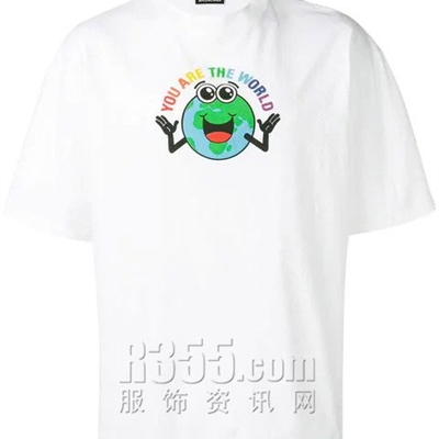 商场品牌-短袖-微潮短T