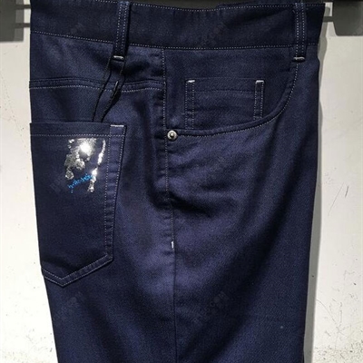 商场品牌-男裤-商务牛仔裤（实拍）
