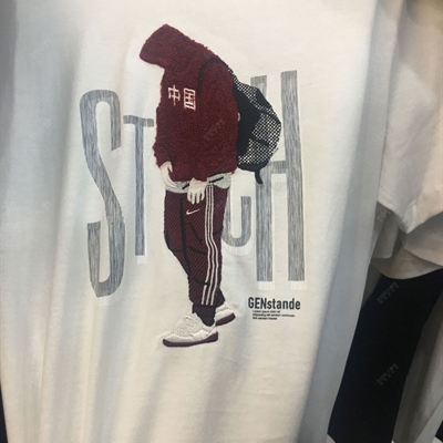 市场上装-T恤-靓仔T恤【实拍】