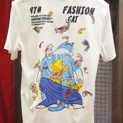 市场上装-T恤-休闲T恤【实拍】