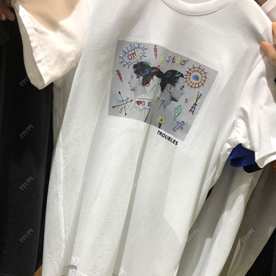 市场上装-T恤-靓仔T恤【实拍】