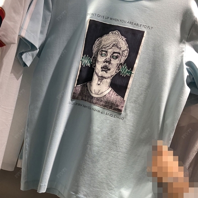 市场上装-T恤-靓仔T恤【实拍】