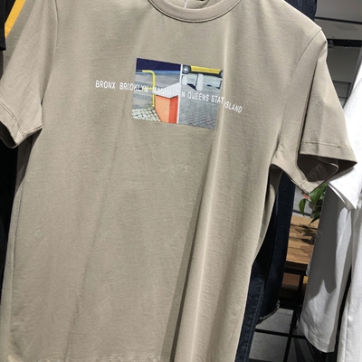 市场上装-T恤-靓仔T恤【实拍】