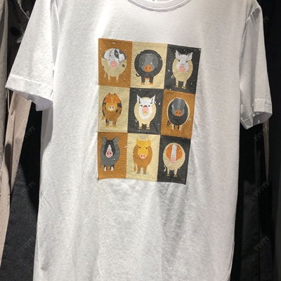 市场上装-T恤-休闲T恤【实拍】