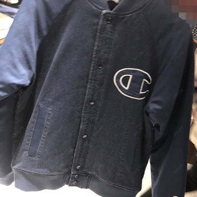 运动品牌-外套-【实拍】男运动棒球服