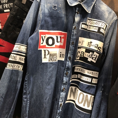 商场品牌-长袖-休闲衬衫【实拍】