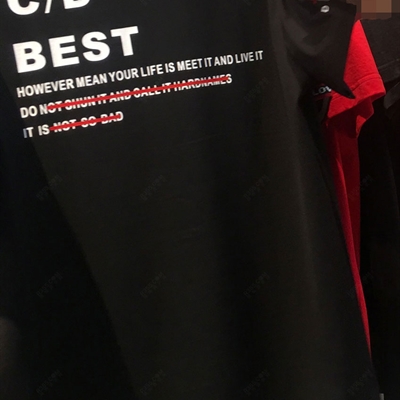 市场上装-T恤-靓仔T恤【实拍】