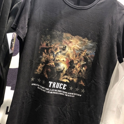 市场上装-T恤-上海展会休闲T恤【实拍】