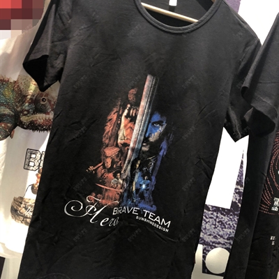 市场上装-T恤-上海展会休闲T恤【实拍】