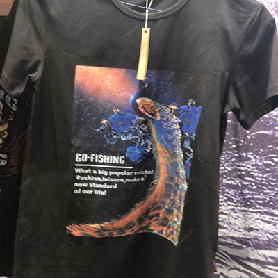 市场上装-T恤-上海展会休闲T恤【实拍】