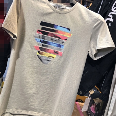 市场上装-T恤-上海展会休闲T恤【实拍】